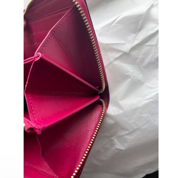 Louis Vuitton Wallet Long Rose Indian Monogram Vernis Authentic full inclusion - Picture 8 of 16